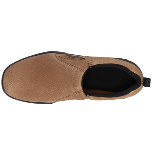ROPER Mens Performance Slip On Casual Shoes - Brown4