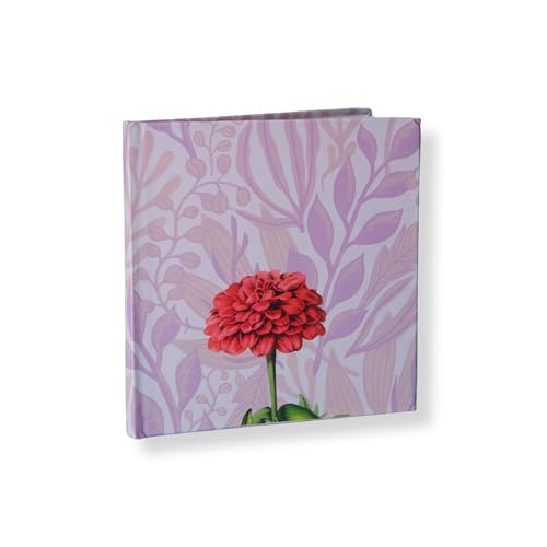 Image of Confetti Square Notebook (6 x 6 Inches / 15 x 15 cm) - Compact Premium Diary with 80 GSM Acid-Free Paper for Daily Planning, Task Management, Note-Taking, and Creative Journaling - Durable and Stylish Design (Bloom)