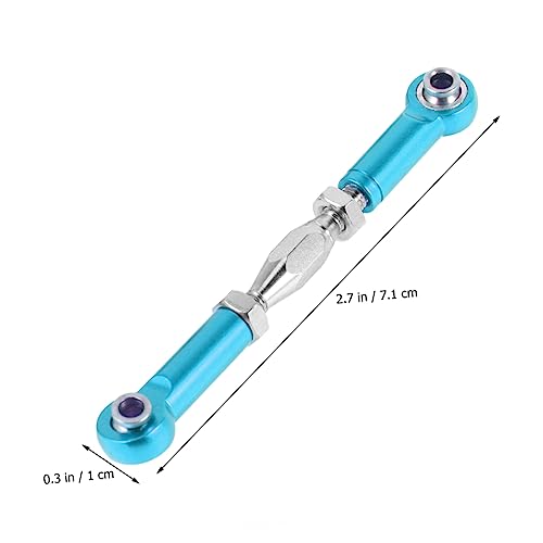 6Pcs Aluminum Turnbuckle Rod Linkage for Hsp Racing Hpi Truck Buggy Upgrade Parts Blue Machining Easy Installation miniatura 5