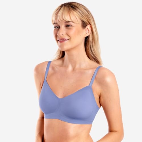 Image of Floatley to The T-Shirt Wireless Push Up Lift Bra for Women, Soft Silky Everyday Comfort Bra with Removable Pads