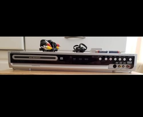 Panasonic DMR-E80H Progressive-Scan DVD Player/Recorder with Hard Drive , Silver (Renewed)