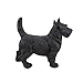 Things2Die4 Cast Iron Scottish Terrier Dog Statue Black Enamel Scottie
