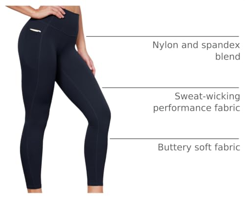 Image of ODODOS Buttery Soft Lounge Yoga Leggings with Pockets for Women 23 inch / 25 inch /28 inch High Waist Yoga Pants