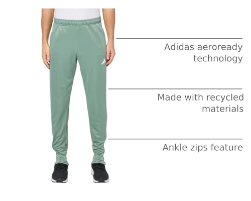 Adidas Mens Sereno Cut 3-Stripes Slim Tapered Pants - Image 4
