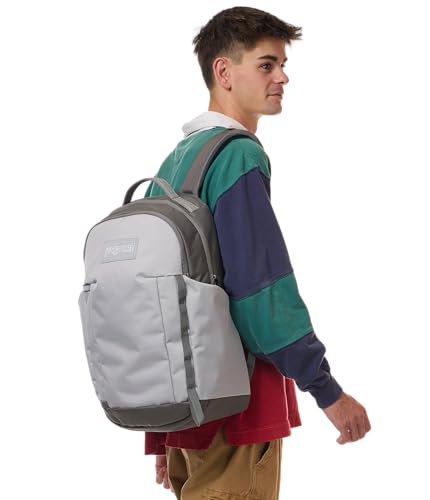 Image of JanSport 26L All Around Pack - 15 inch Laptop Sleeve, Grounded Grey