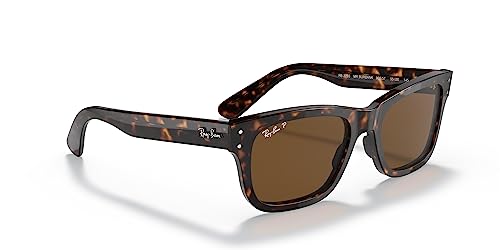 Image of Ray-Ban Men's RB2283 Mr. BuRBank Rectangular Sunglasses