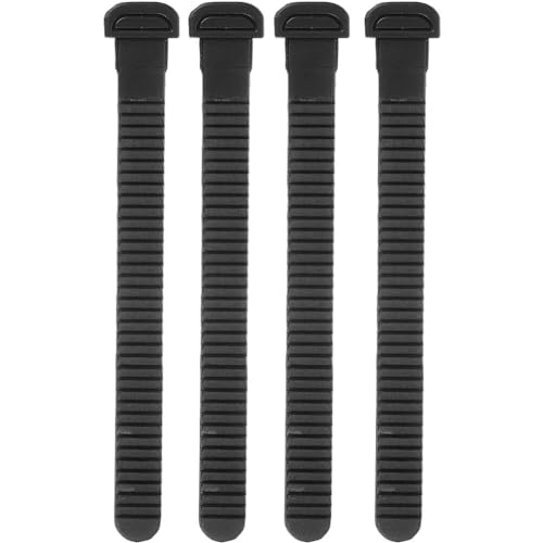 4pcs Speed ??skating Straps Skates Roller Skating Straps Replaceable Skate Buckle Skate Fixing Strap Skate Universal Buckle Straps Roller Skate Supplies Skate Leash PVC