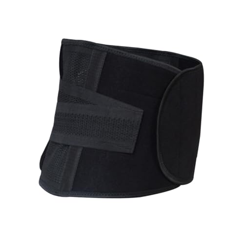 Healeved Belly Wrap Waist Trainer Women's Self Heating Waist Belt Sports Waistband Posture Correction Xxl Black