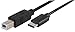 PRO SIGNAL - USB-C Male to USB B Male USB 2.0 Lead, 2m