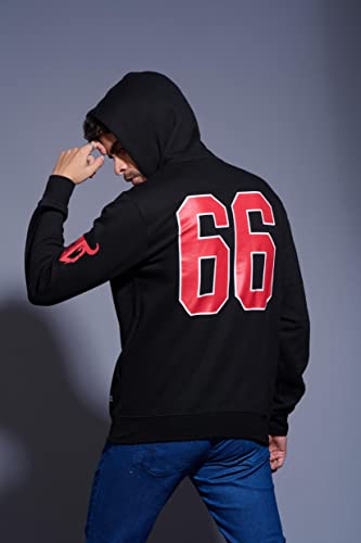 Image of Go Devil Regular Fit 100% Cotton Full Sleeves Winter Wear Stylish Trendy Printed Hoodies Sweatshirt for Men /Boys with Pockets for Everyday Use