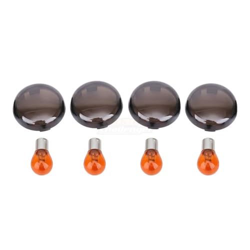 Indicateurs cubierta de lente luz señal giro motocicleta bombilla Sportster 883 XL 72 XL1200 48 3