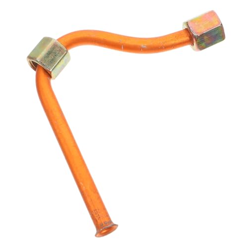 Gadpiparty Aluminium Luftkompressor Schlauch Ersatzrohr Flexibler Auspuffschlauch für Luftkompressor Langlebiger Aluminium kupfer Luftpumpenanschluss Einfache Montage Effiziente