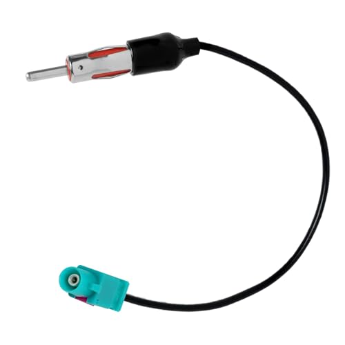 Adaptateur Antenne Autoradio Connecteur, Raccord Radio Voiture, Radio Voiture Universel Câble Rallonge, pour Voiture Stéréo Audio HD, Prise Connecteur Câble, Lecteur...