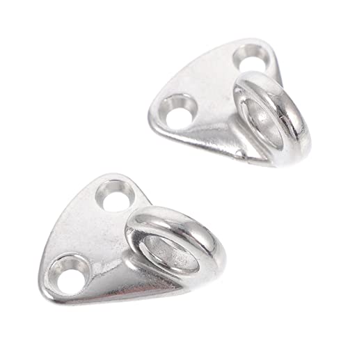 Abaodam Professional Ship Supplies 2pcs Marine Boat Hooks Heavy Duty Ladder Hooks for Hangers Stainless Steel Yacht