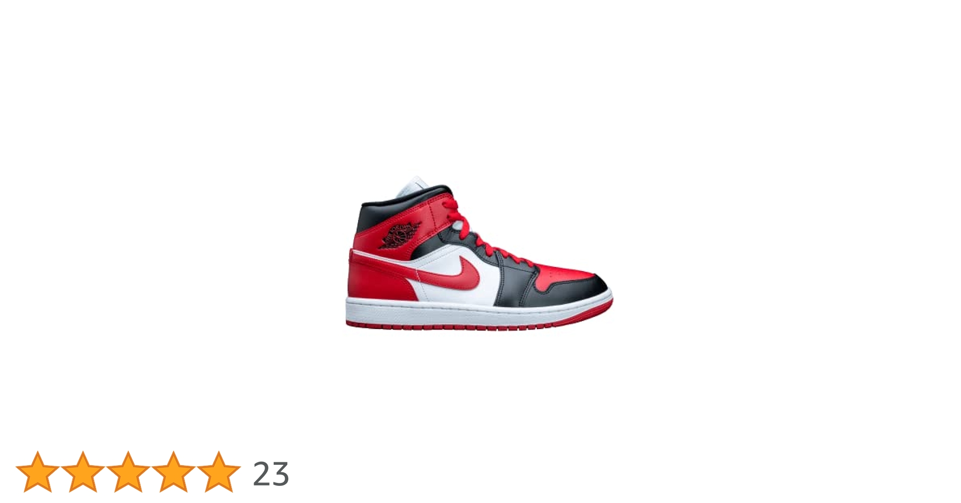 Women's) Air Jordan 1 Mid 'Alternate Bred Toe' : Amazon.ca