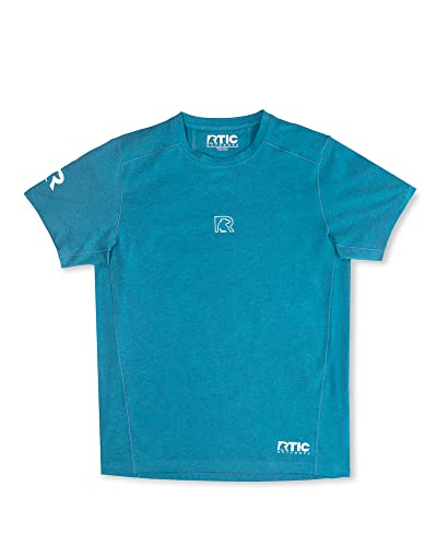 RTIC Mens Performance T-Shirt UPF 50+ Sun Protection Shirts, Short Sleeve Tee Moisture Wicking, Quick-Drying