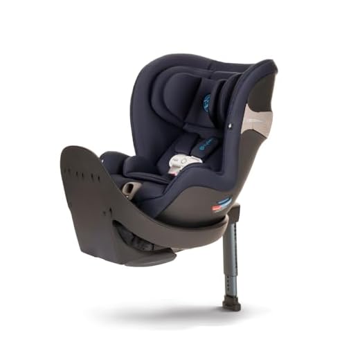 Cybex Sirona S Rotating Convertible Car Seat with SensorSafe 2.1, Children Newborn to Four Years, Easy Child Load, Infant Baby Toddler Preschooler, Indigo Blue