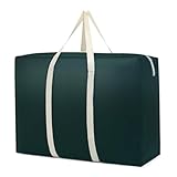 JBJYGSG Oxford Impermeable Cajas para Guardar Ropa Bolsa De Mudanza Impermeable Extragrande, Bolsa De Equipaje De Viaje, Gran Capacidad, Resistente(Red,M-60x25x40cm)