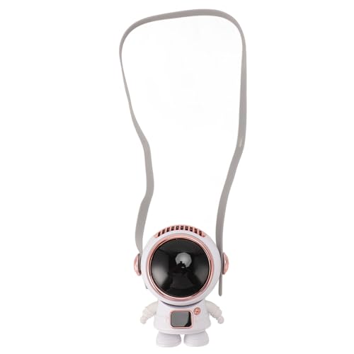Pocket Fan, Wearable Portable Neck Fan Turbine Fan Blade Wide Angle Airflow Rechargeable for Office