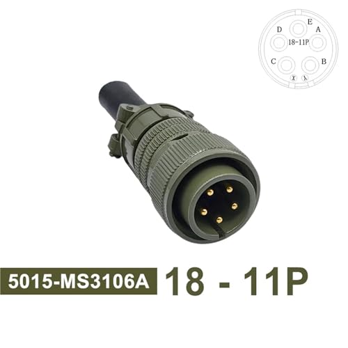 Conector circular MS3106A 18-11P diseñado para solucionar fallos de conexión 2