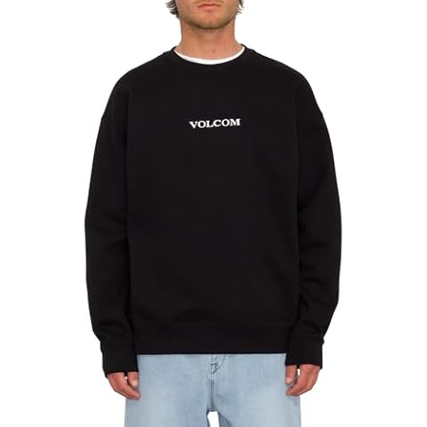 Volcom Men's Stone Crew Fleece Sweatshirt Cover