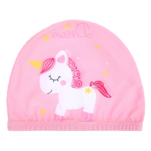 HOMOBABE Gorro de Natación Nylon Rosa Resistencia al Desgarro y Durabilidad, Adecuado para Fiesta Verano y Actividades de Baño y Buceo