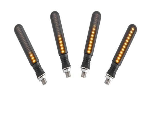 Clignotant universel pour moto LED haute intensité avec feu de stop