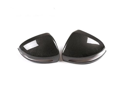 Carcasa espejo retrovisor coche Para Benz Para C W205 Para E W213 Para GLC-Class Para X253 S Class W222 Embellecedor Retrovisor ABS 2 Piezas Cubierta Espejo Tapas(For LHD)