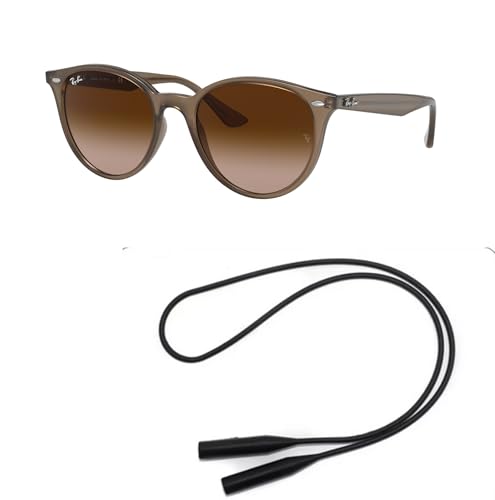 Ray-Ban RB4305 Sunglasses Bundle: RB 4305 616613 Opal Beige Brown Gradient Dark and Universal Anti-slip Silicone Leash2
