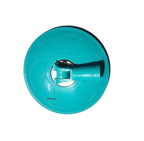 Image of Winberg Plastic Bucket Mop Dish For Threaded Pipe And Refill Set Of 1 Free Size Dish02, Multicolour