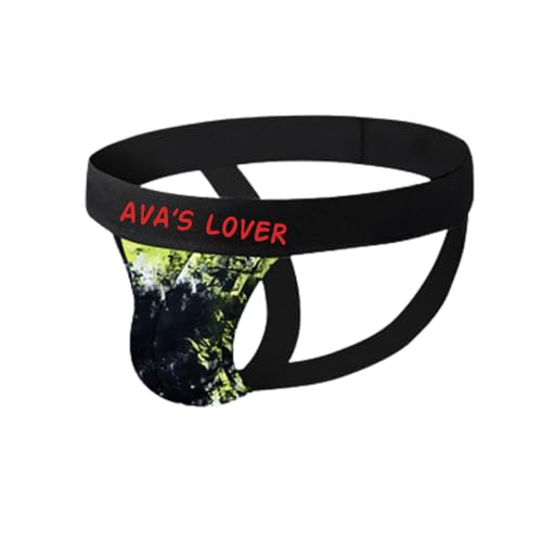 Custom Men’s Sexy Thong, Personalized Elastic & Smooth Low-Rise Panties, Comfortable & Erotic Ice Silk G-String4