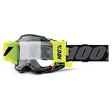 100-Percent Accuri 2 Forecast Goggles OSFM Black/Clear Lens