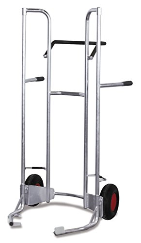 Pneus diable Bas galvanisé pneus à air, charge maximale 200 kg