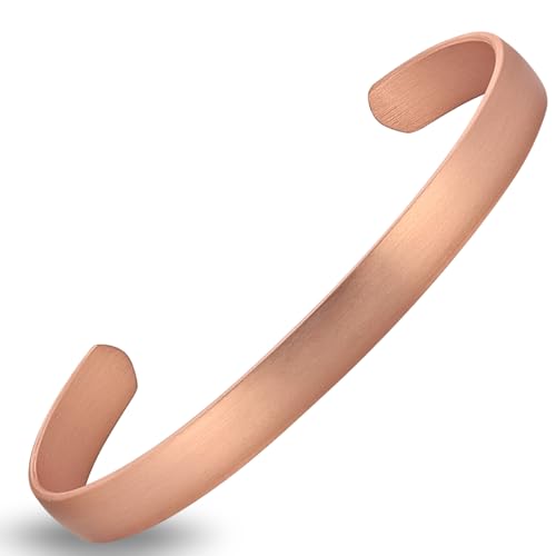[Fiducia in ogni dettaglio, promessa di qualità BioMag ]: noi di BioMag, crediamo che la vera lavorazione artigianale inizi dall'integrità. Ecco perché ogni braccialetto di rame che offriamo è realizzato al 100% in puro rame, senza rivestimenti, senza compromessi.