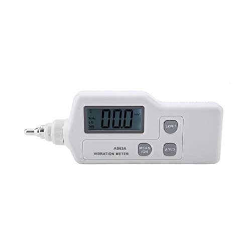 Analizador de vibración, medidor de vibración, probador digital portátil, vibrómetro portátil de alta sensibilidad, pantalla LCD, aceleración multifuncional, desplazamiento de velocidad industrial