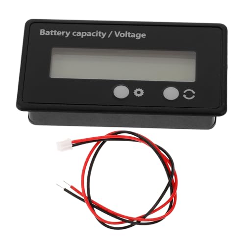 Cabilock 12v Multi-Functional Battery Capacity Led Display Battery Level Indicator for Automotive and Motorhome Use