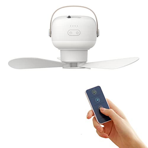 Ventilador de techo para tienda de campaña con luz colgante usb para dosel