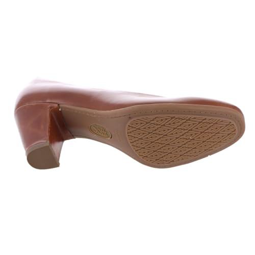 Sofft Lana Heeled Sandals for Women – Leather Lining and Upper – Microfiber Footbed – Closed Toe Style3