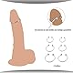 Edelstahl Eichelringe 9 in 1 Set,6 * Dual Ball Penisringe + 3 * Single Ball Cockringe,männliches Sexspielzeug Hodenringe für Ejakulation verzögern und eine lange Erektion