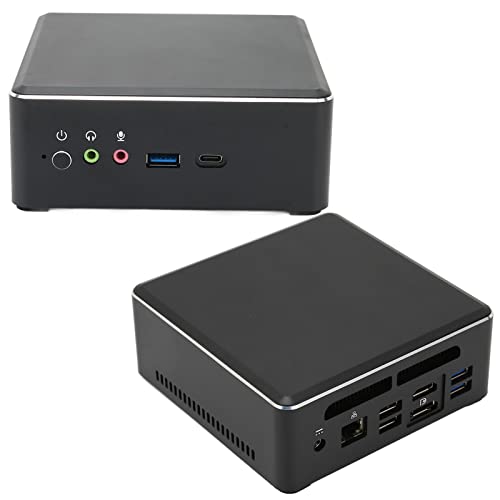 Mini PC Ryzen7 2700U Grafica Radeon Vega 10 da a Quad Core DP Tipo-C 3 Tipi di Uscita Doppio Wi-Fi Computer Desktop HD 4K per WindowsDDR4 da + da 2 ghz 8 GB solid state drive