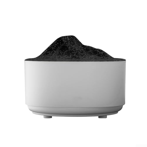 Bulevisiter Humidificador que cambia de color con modos de niebla duales y funcionamiento continuo de 8 horas para dormitorio, guardería y oficina con rendimiento silencioso (blanco + negro) Bulevisiter Humidificador que cambia de color con modos de niebla duales y funcionamiento continuo de 8 horas para dormitorio, guardería y oficina con rendimiento silencioso (blanco + negro)
