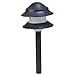 Moonrays 95544 LED Low Voltage 9 lm Tier Path Light Black