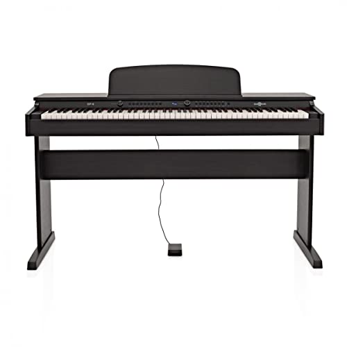 Gear4music DP6 Piano Digital 88 Teclas Contrapesadas con Base Cover