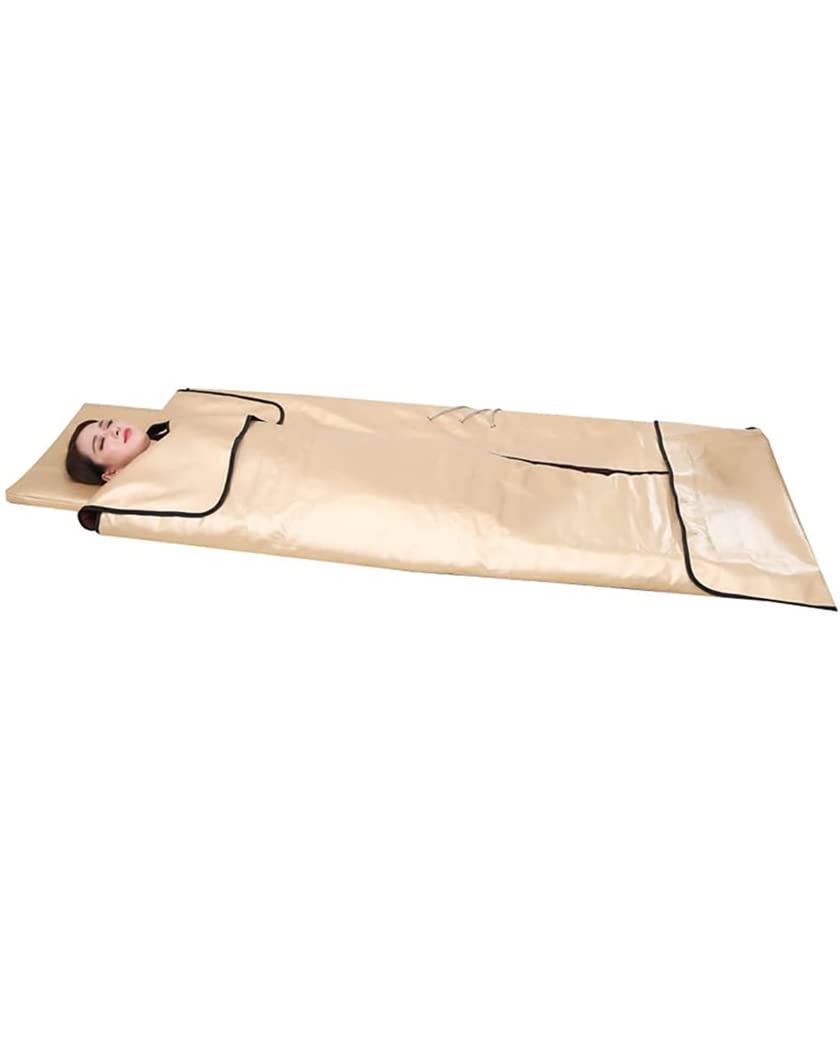 Manta de sauna de infrarrojos lejanos para pérdida de peso, portátil, 3 zonas, manta térmica para adelgazar y terapia de spa