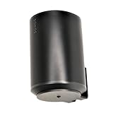 HC-Maschinentechnik Wandhalterung für Lautsprecher Sonos Era 100 Wandhalter, Halterung, Ständer, schwarz/weiß (Schwarz)
