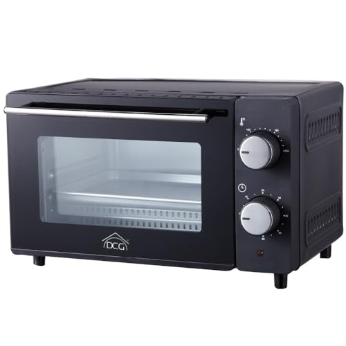 Dcg Mbn10 - Fornetto Elettrico 10 Litri 650W, Timer 60 Minuti Con Spegnimento Automatico, Temperatura 100-230°C - Nuova Certificazione A13