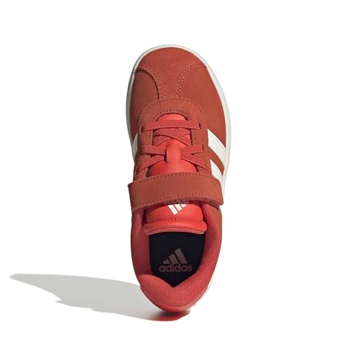 Image of adidas Kids' VL Court 3.0 Elastic Lace & Strap Shoe