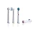 Brossettes de rechange pour Oral B. Tête de brosse a dents précision. Pack de 16