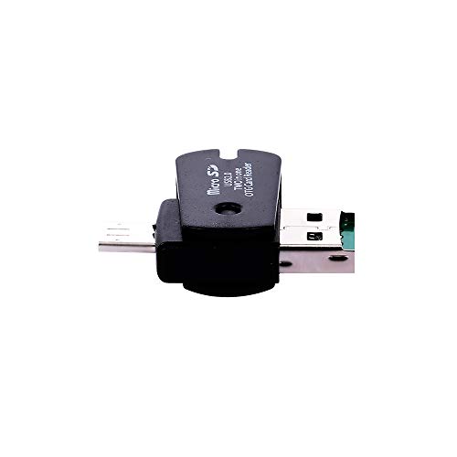 KKmoon Micro USB 2 EM 1 OTG Suporte ao leitor de cartão TF Card Recorder Cartão de armazenamento do