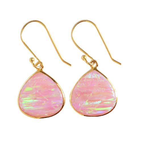 Boucles d'oreilles opale de feu et argent sterling pour vos soirées